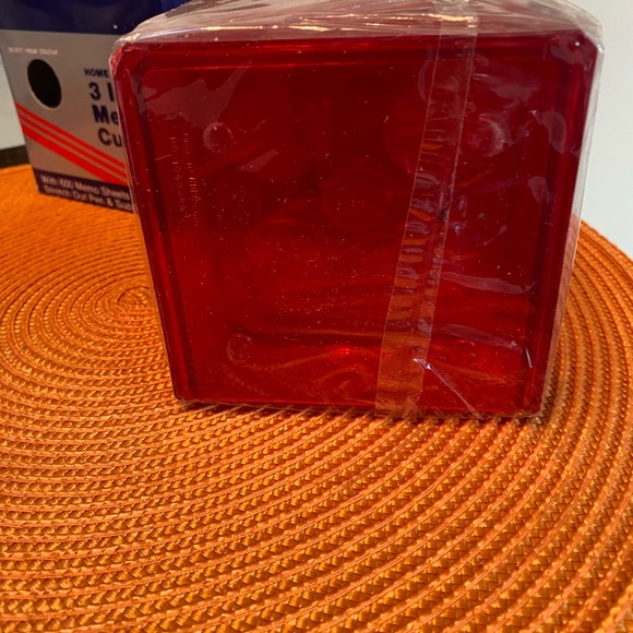 COPY - Desk Acrylic Memo Block Set, Colored Paper and attached Pen, NWT - Picture 5 of 9